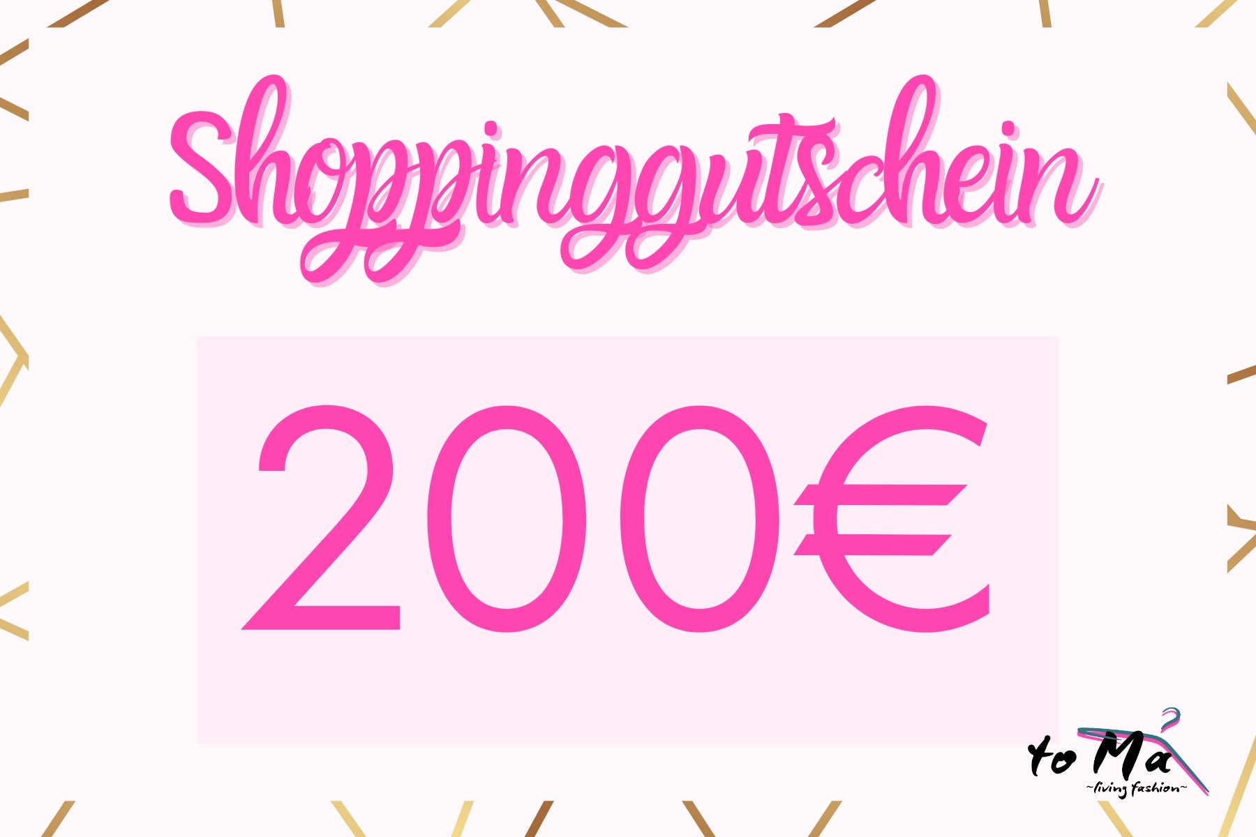 Geschenkgutschein 200€