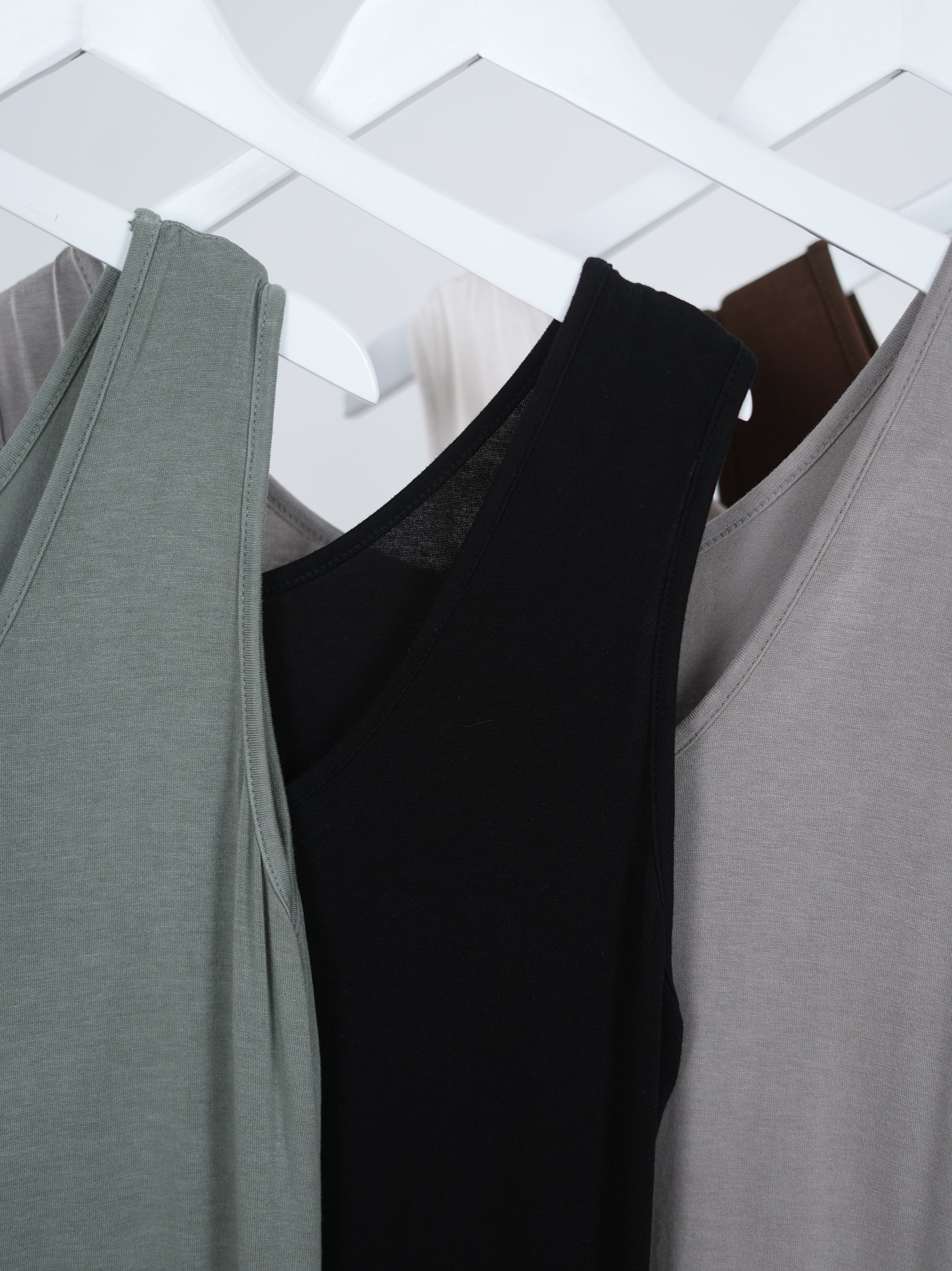 elastisches Long Top