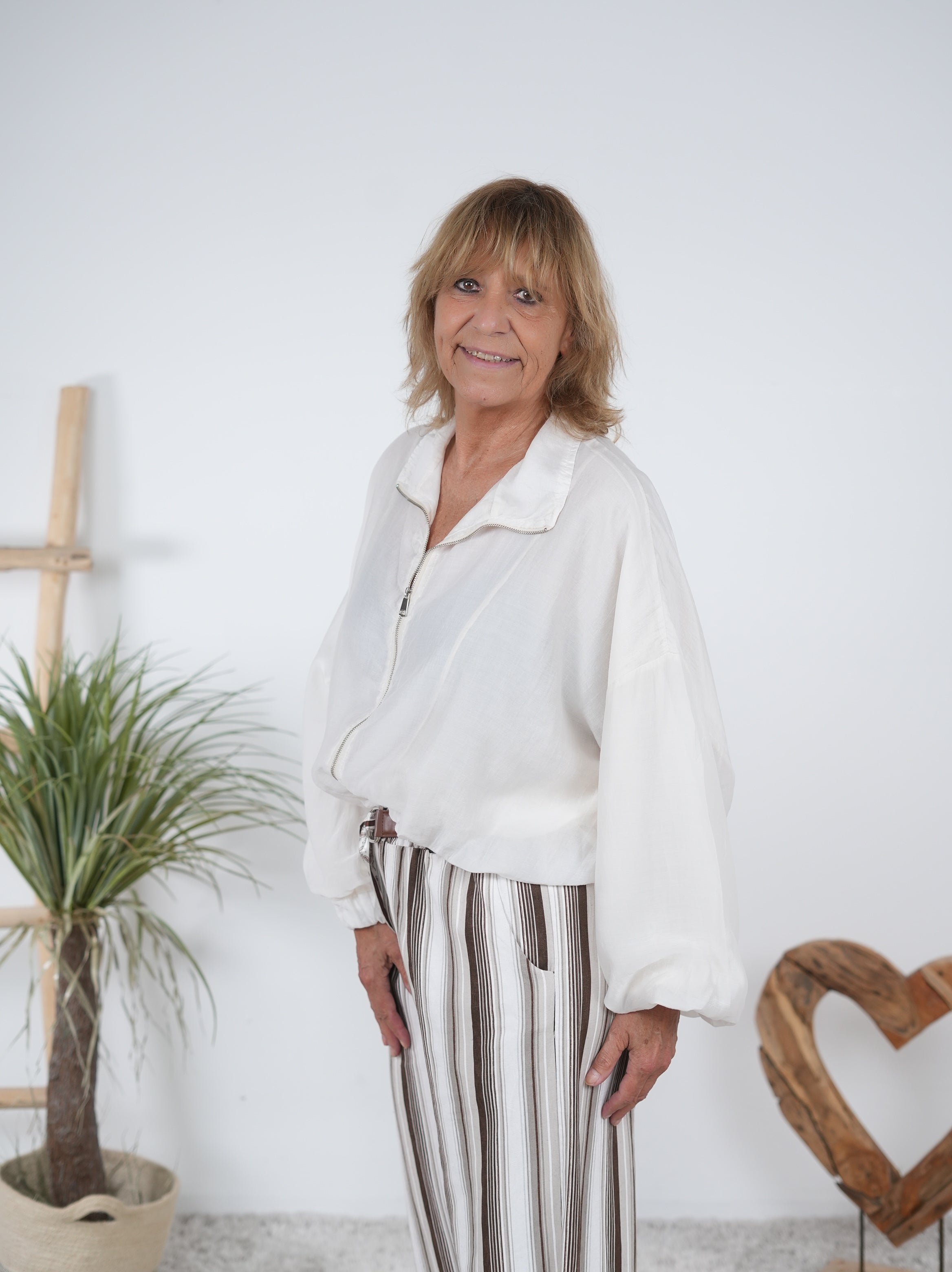 Leichte Bomberjacke mit Gummibund