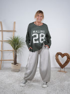 leichtes Sweaty mit Rundhalsausschnitt und