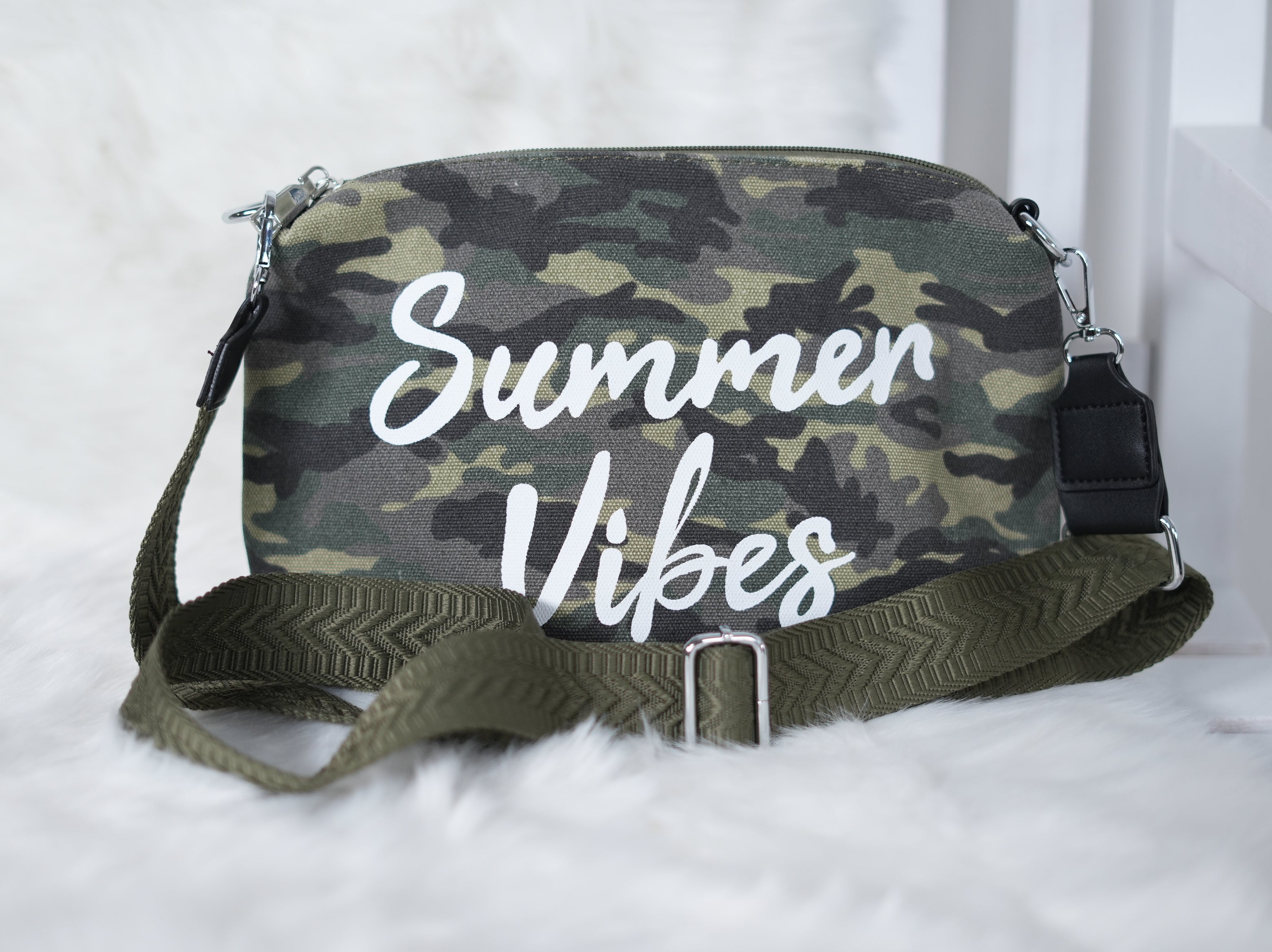 Niedliche Crossbag in Camouflage