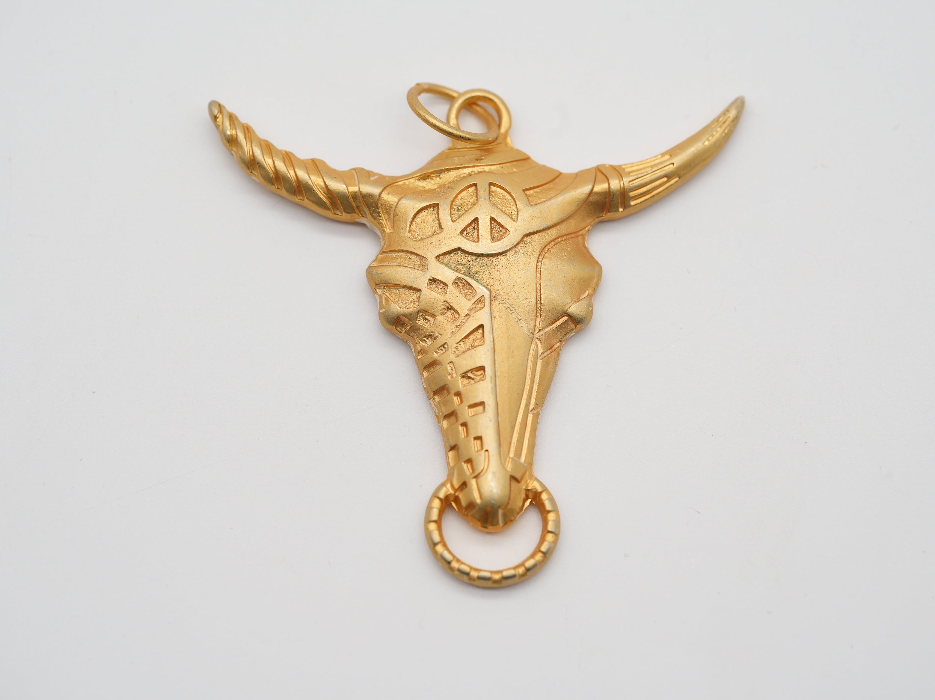 SchauTime Amulett L, Stier-Motiv Gold