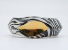 Armreif im Zebra Look