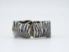 Armreif im Zebra Look