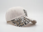 Cap mit Leo Akzenten Beige