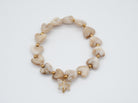 Armband mit marmorierten Herzen