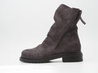 Ankle Boots mit seitlichem Reißverschluss Anthrazit