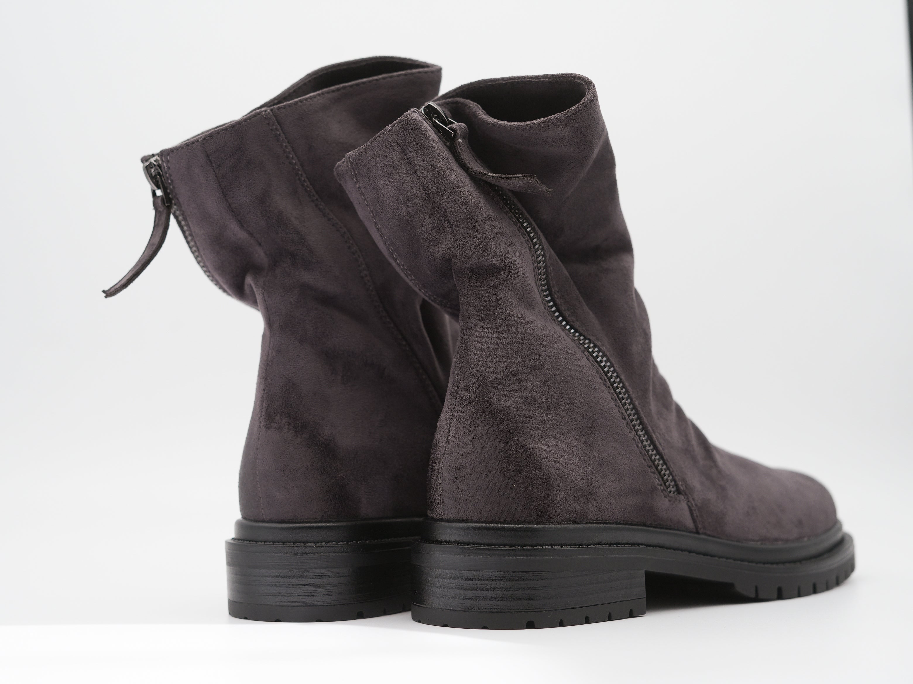 Ankle Boots mit seitlichem Reißverschluss