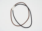 SchauTime Wechselkette, Leder 44cm