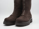 trendige Boots mit Reißverschluss vorne