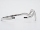 Verstellbarer Edelstahlarmreif in Wellenform