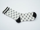 Weiche Socken in schwarz-weiß