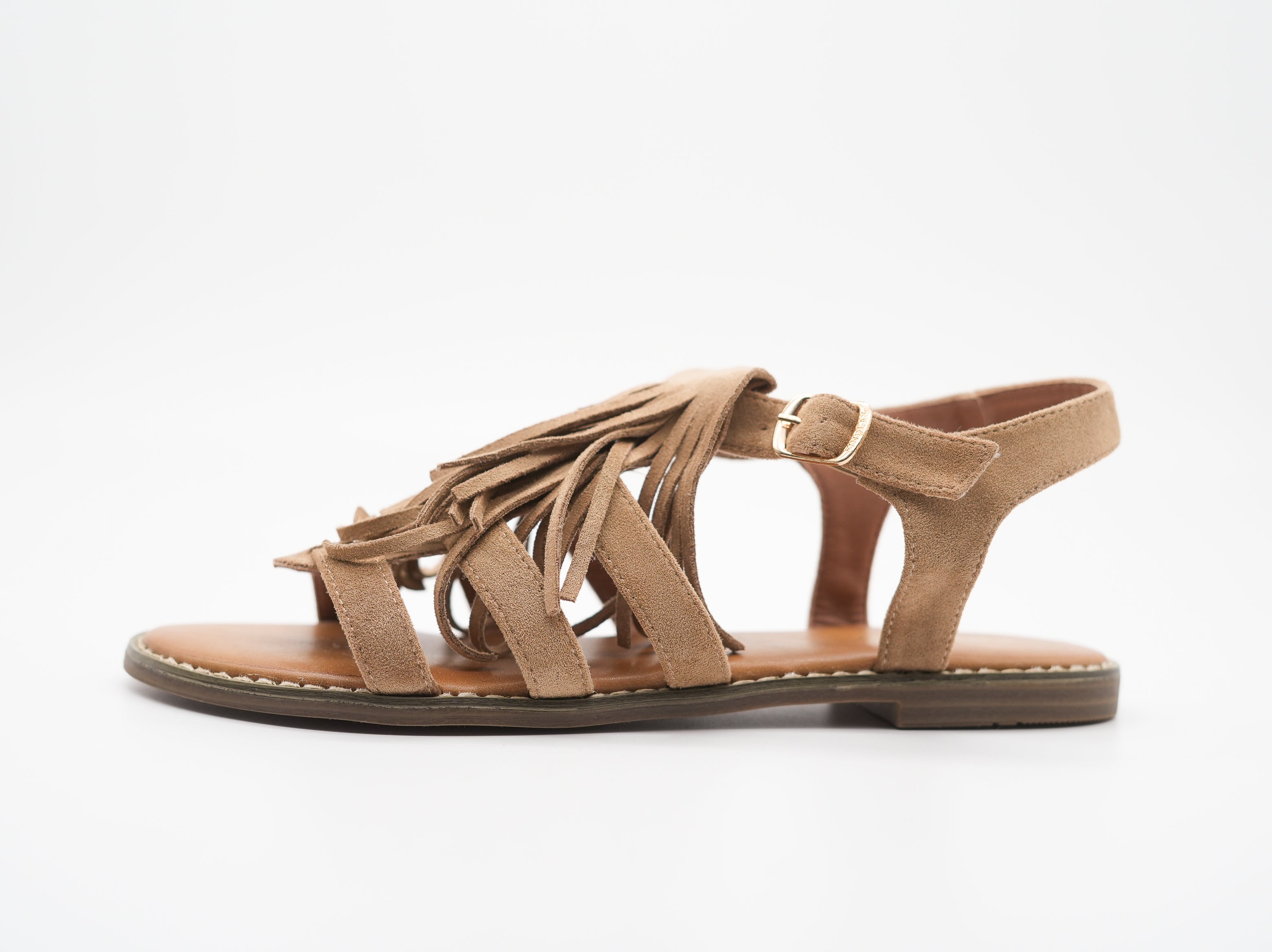 Sandalen mit Fransen