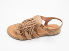 Sandalen mit Fransen