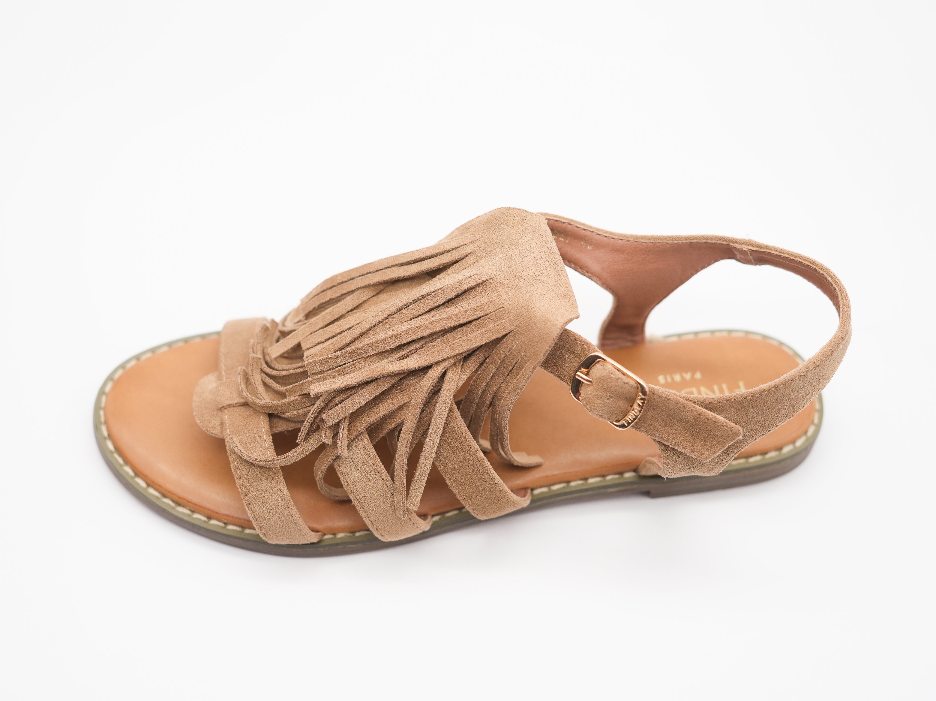 Sandalen mit Fransen