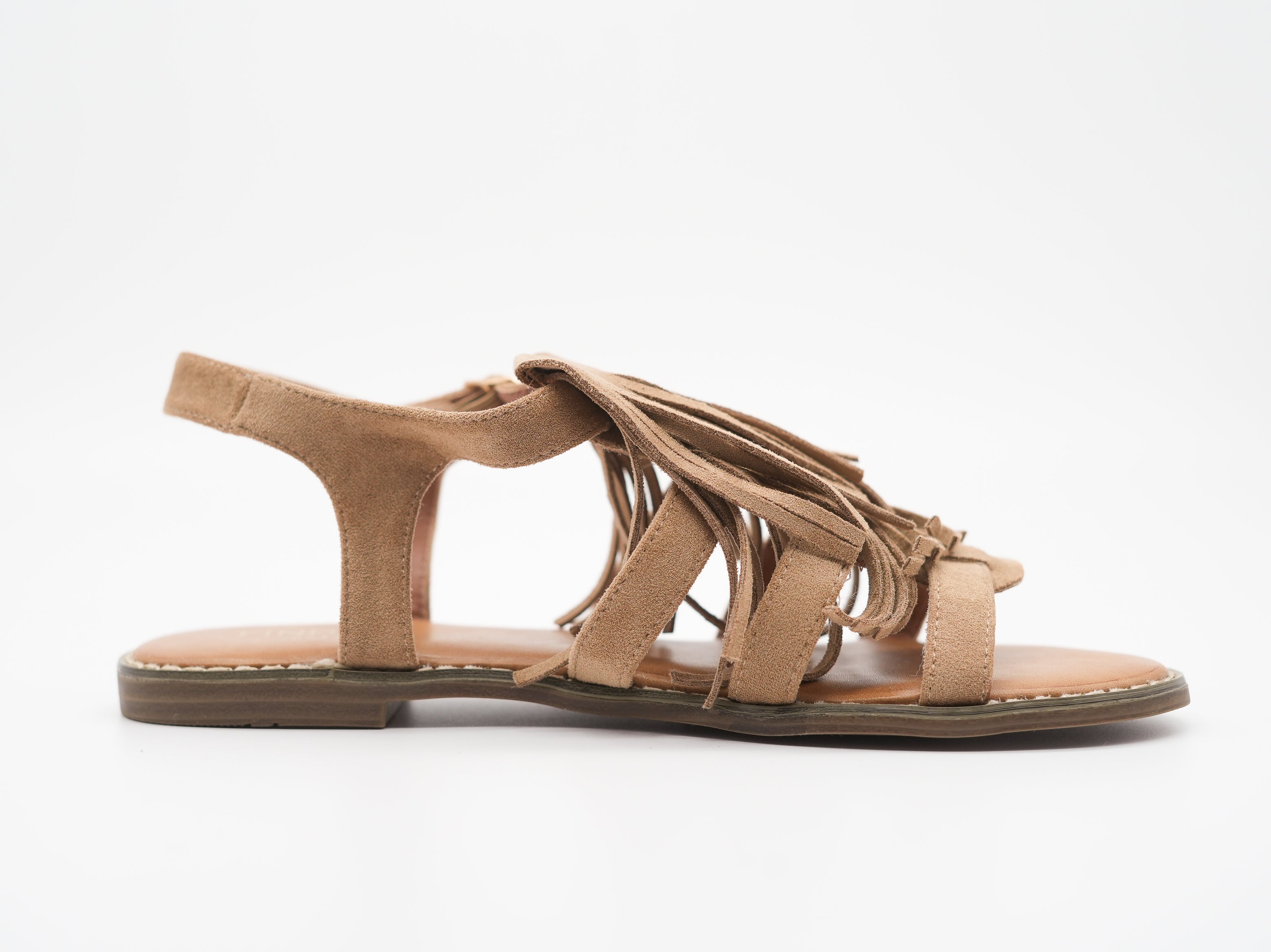 Sandalen mit Fransen