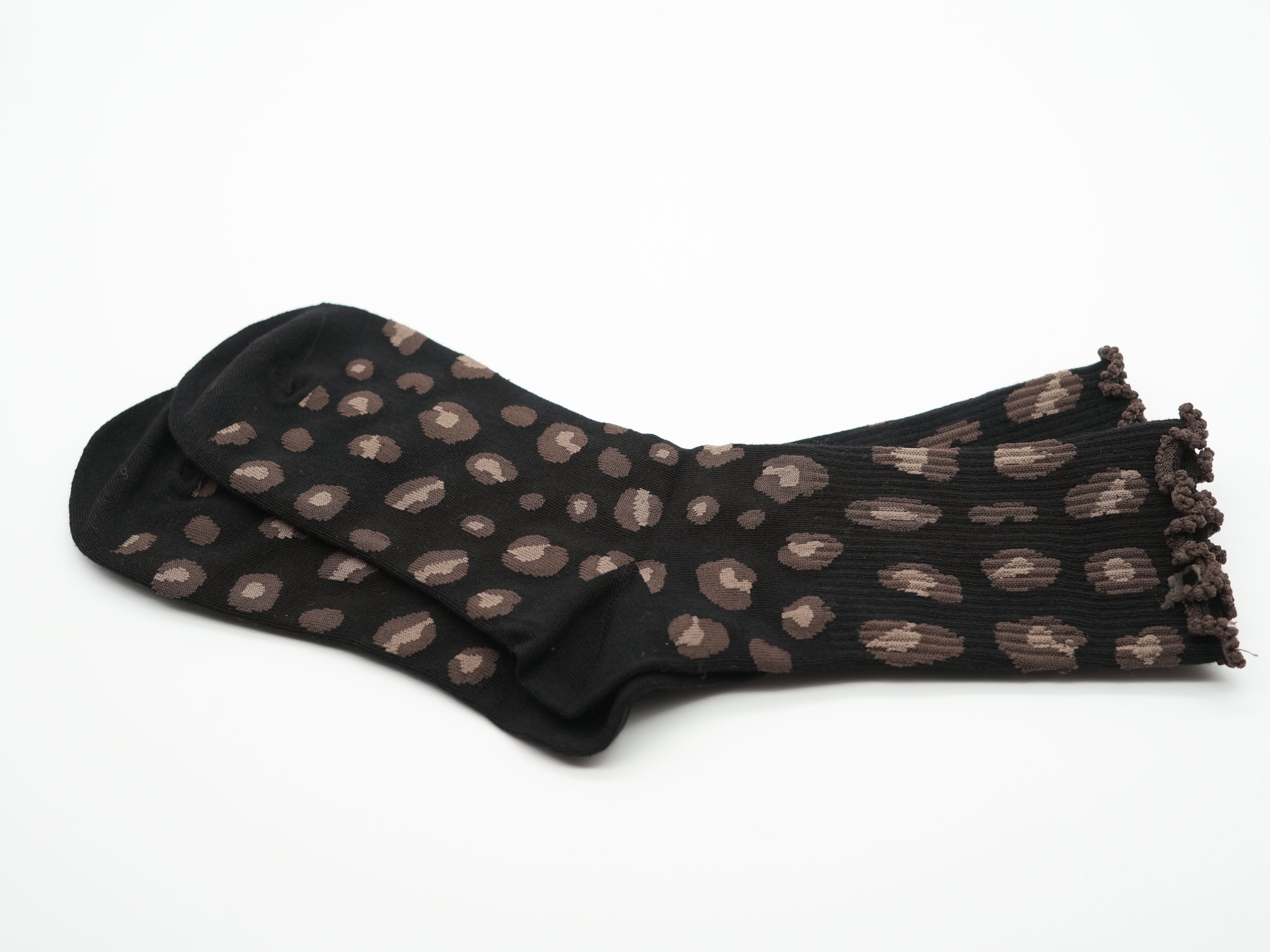 Socken ~leo~ Schwarz
