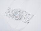 transparente Socken mit Glitzer Akzenten