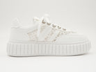 Sneaker mit Details aus Spitze