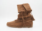Boots mit Schnürung