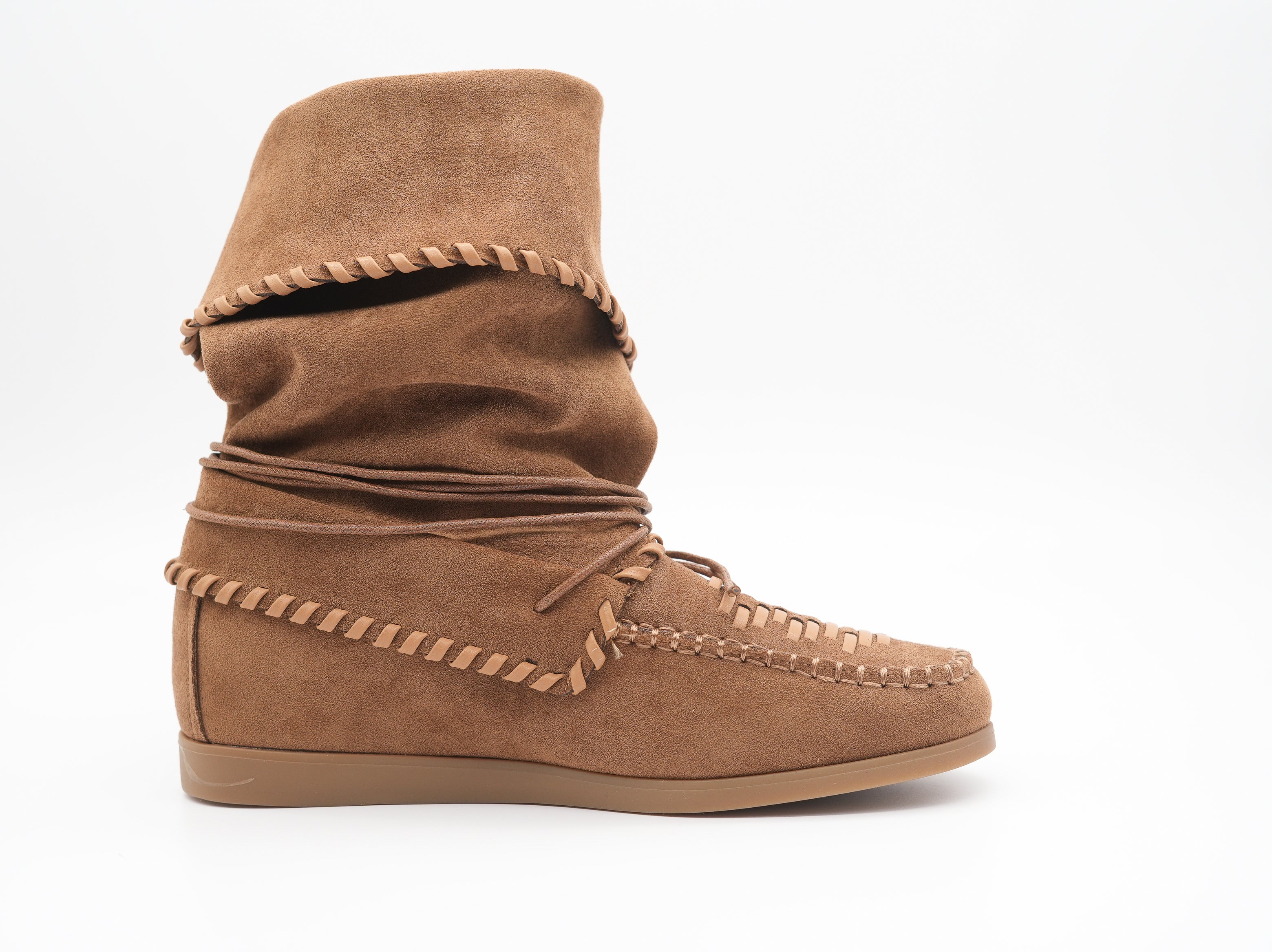 Boots mit Schnürung