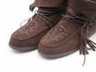 Boots mit Schnürung