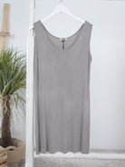 elastisches Long Top Taupe