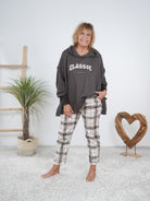 oversize Hoody mit 3D Print