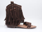 Sandalen mit Fransen
