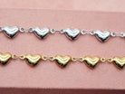 Niedliches Edelstahl Armband mit kleinen Herzen