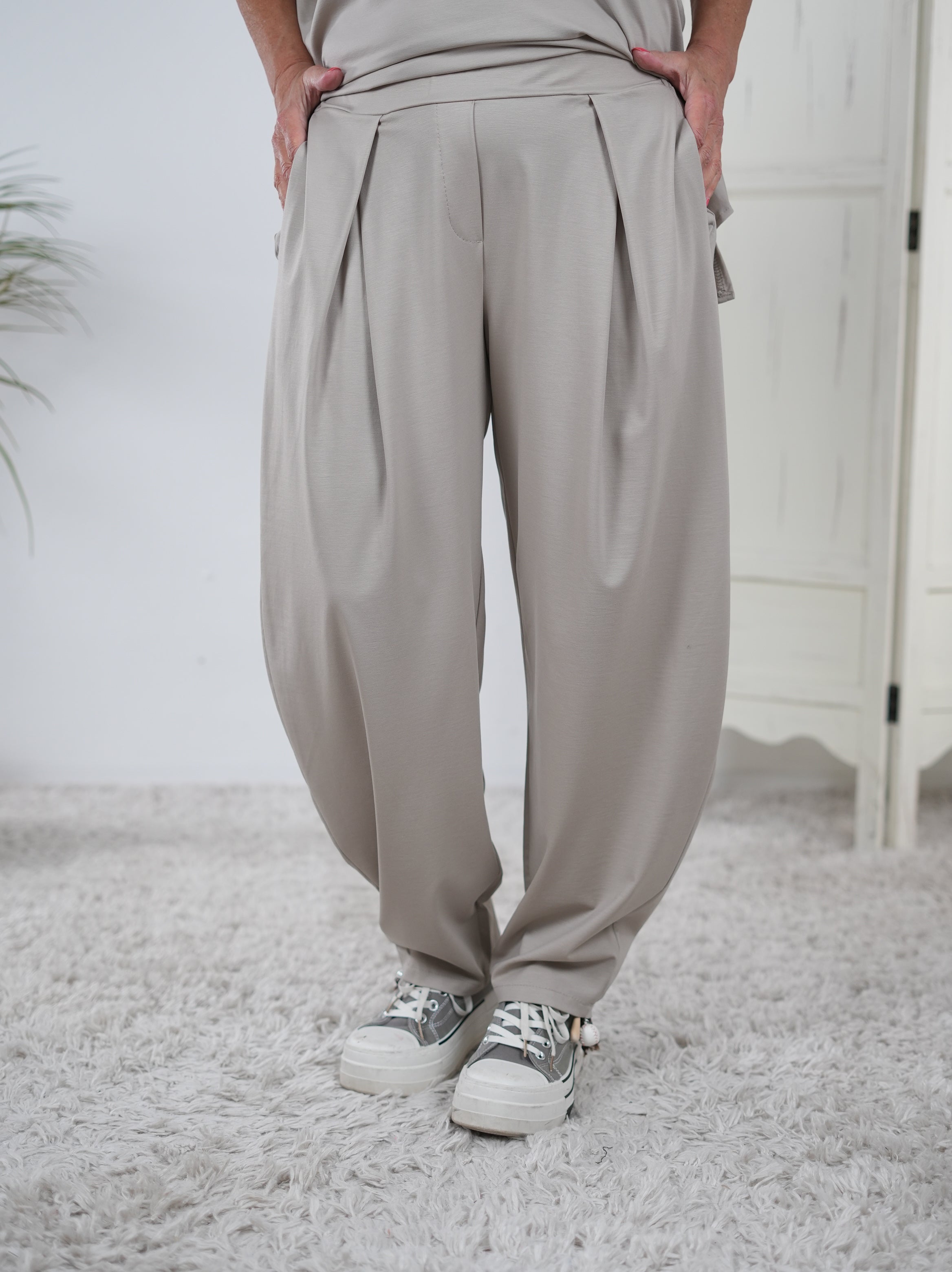 eleganter 2-Teiler, unifarben