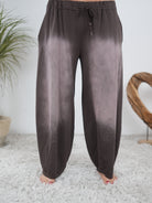 Ballonhose mit ausgefallener Waschung