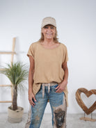 Basic Shirt mit Rundhalsausschnitt