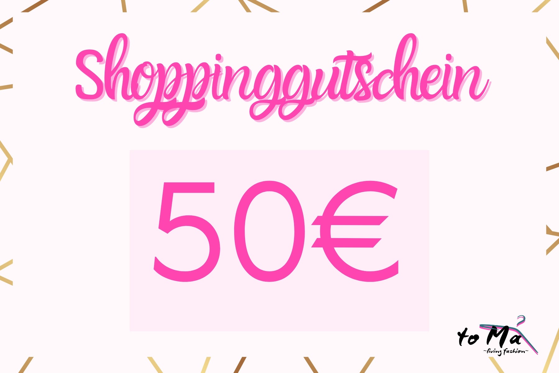 Geschenkgutschein 50€