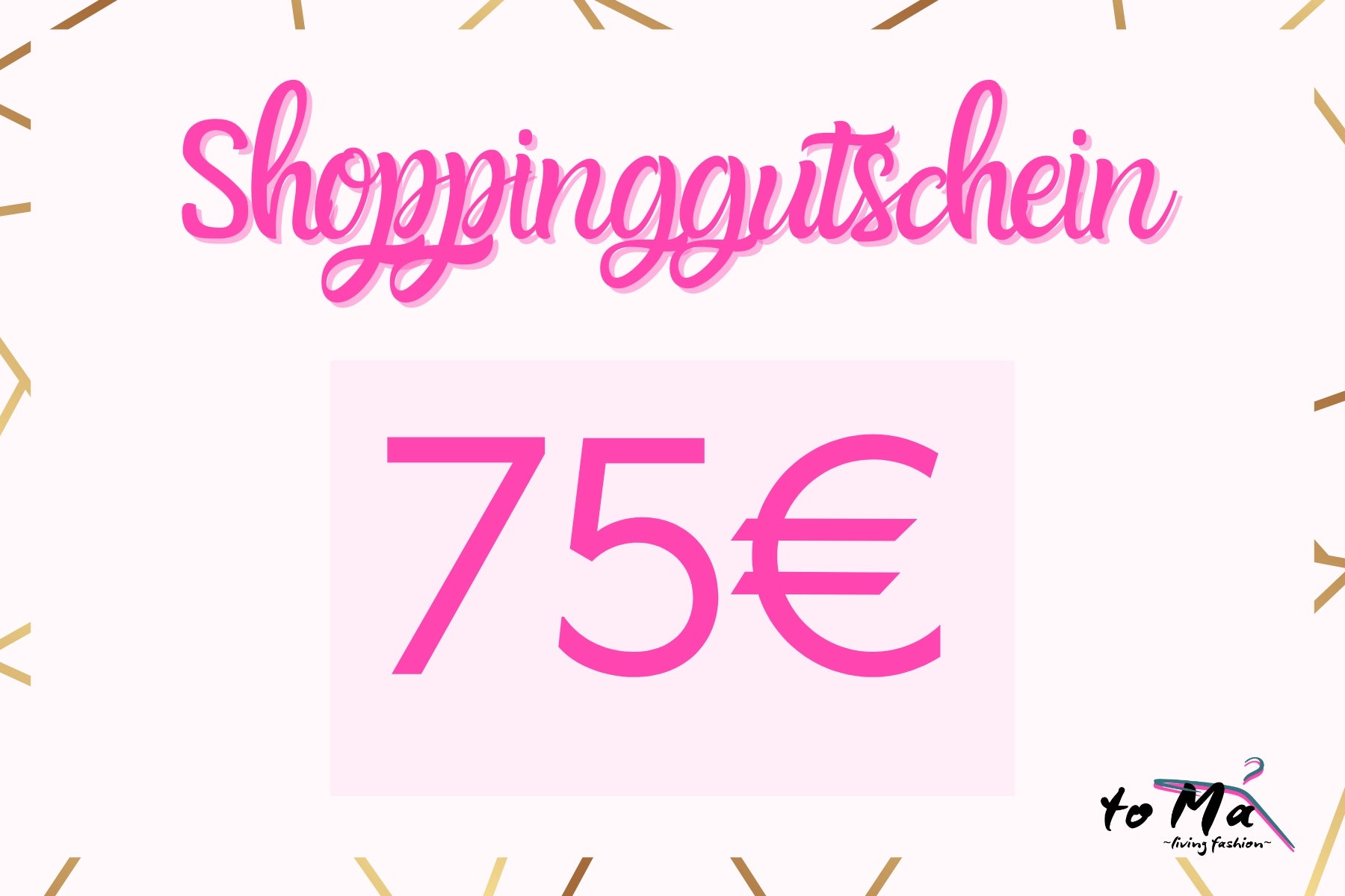 Geschenkgutschein 75€
