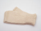 Kuschelige Handstulpen aus Viskose Creme