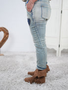 Jeans mit süßem Patch
