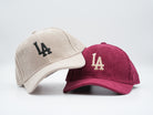 Cap aus Cord mit "LA" Bestickung