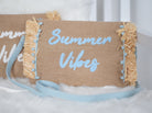 Niedliche Crossbag, "summer vibes" Beige Blau