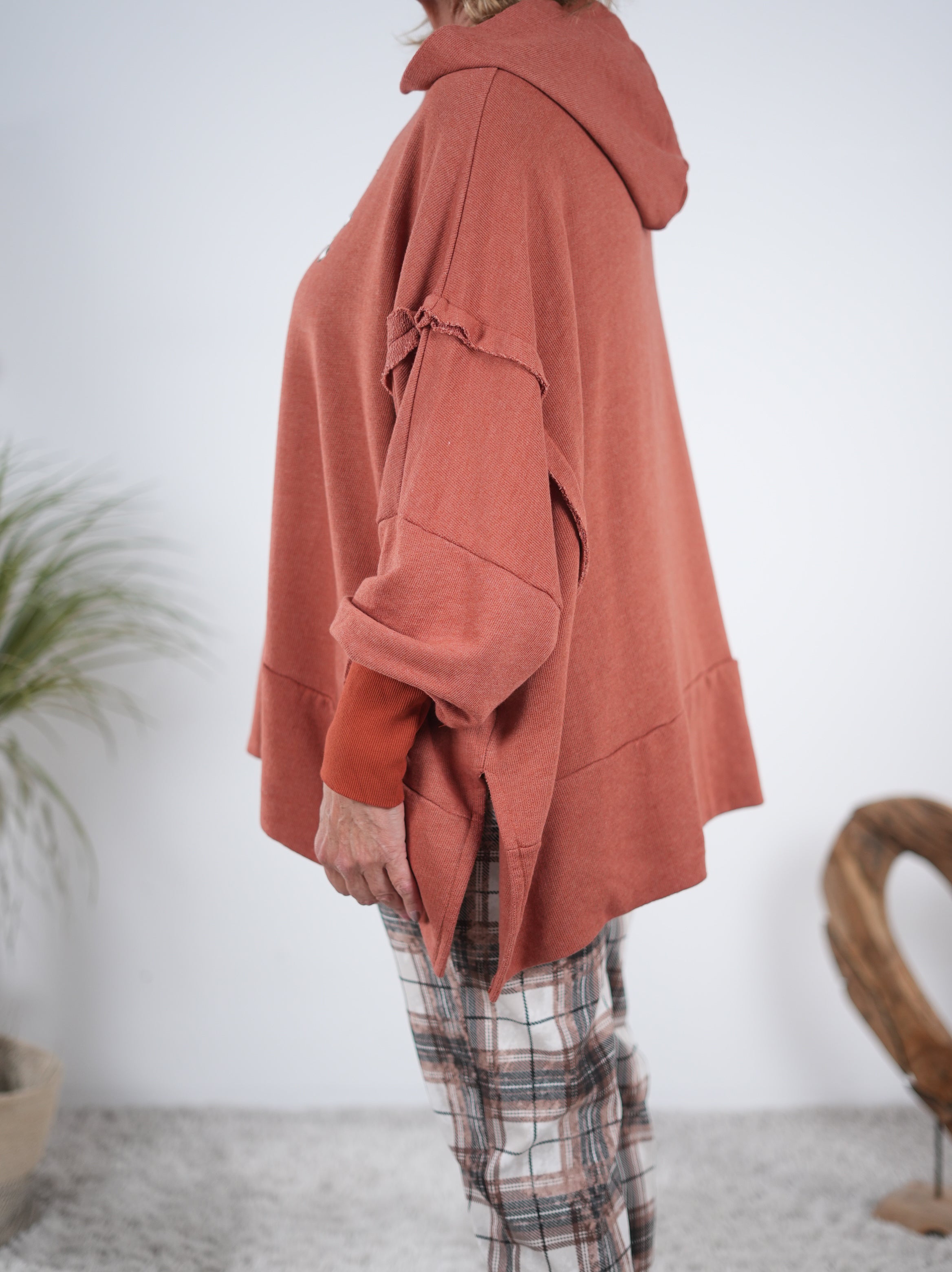 oversize Hoody mit 3D Print