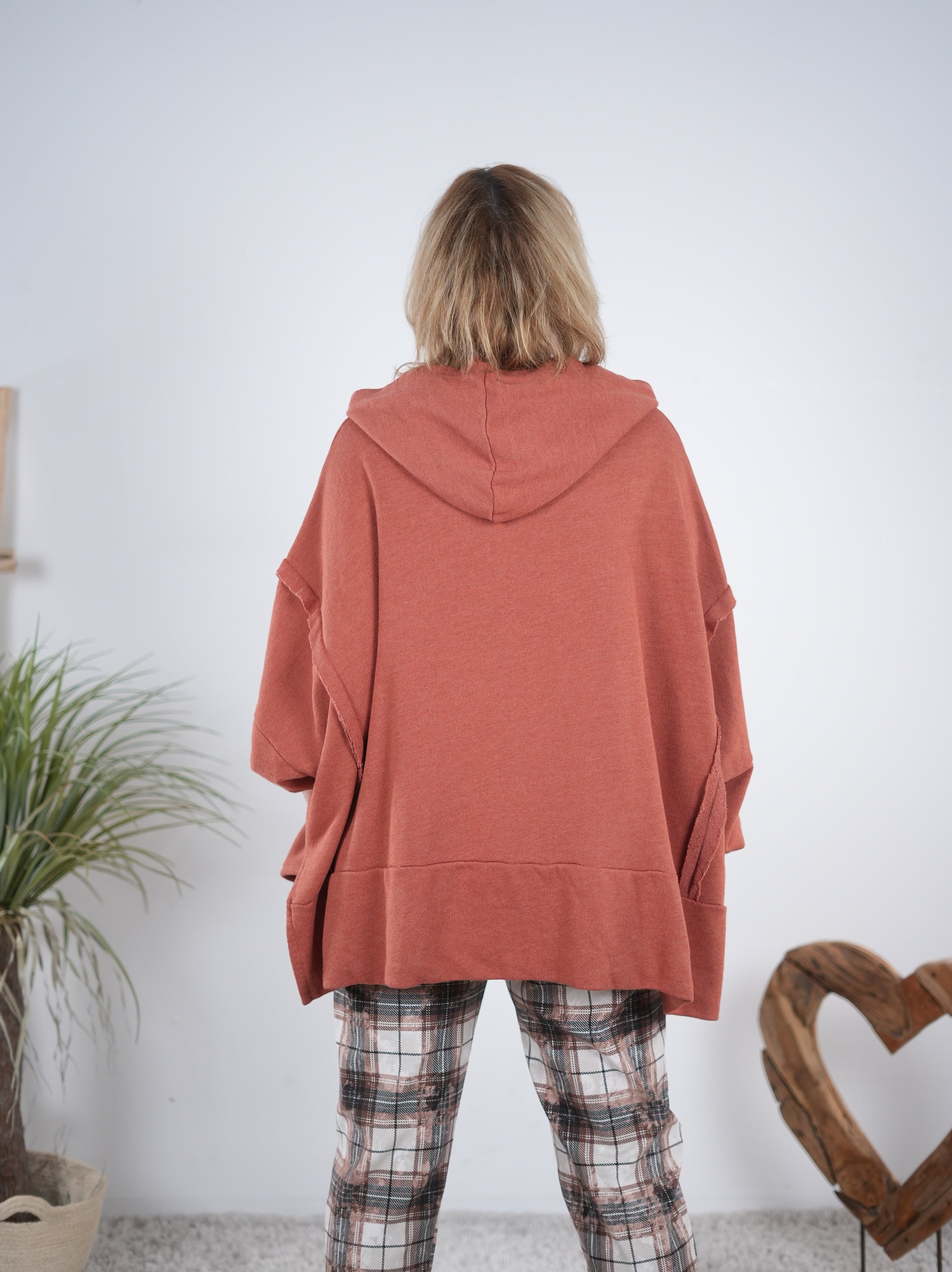 oversize Hoody mit 3D Print