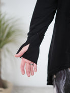 Oversize Longhoody mit Känguru Tasche