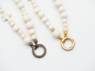 SchauTime Wechselkette, Offwhite Gold