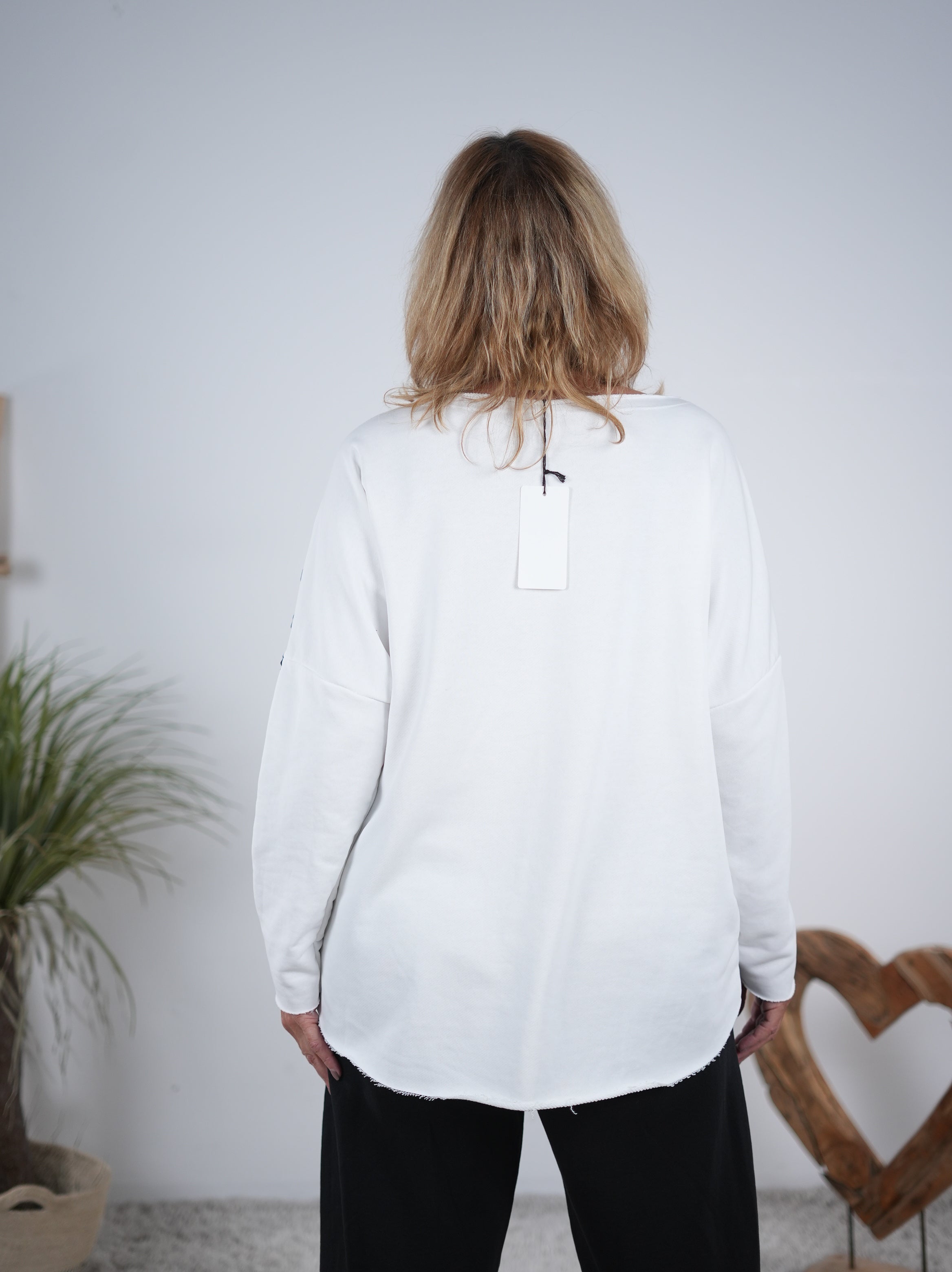 sportliches Sweaty mit Skull Motiv